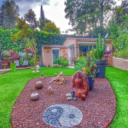 Bed and Breakfast Dans Un Jardin Bb Et Jacuzzi Мандельё-ла-Напуль Экстерьер фото