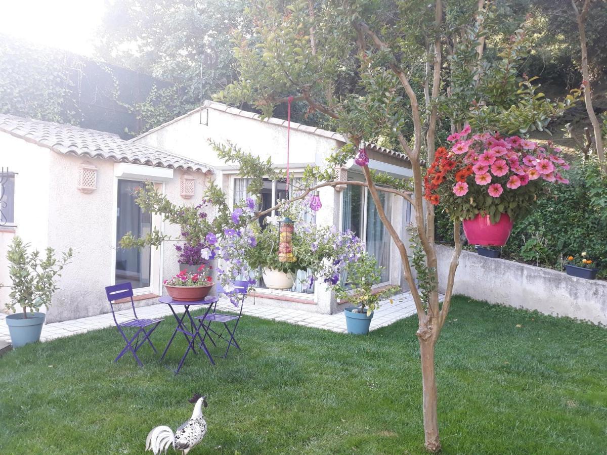 Bed and Breakfast Dans Un Jardin Bb Et Jacuzzi Мандельё-ла-Напуль Экстерьер фото