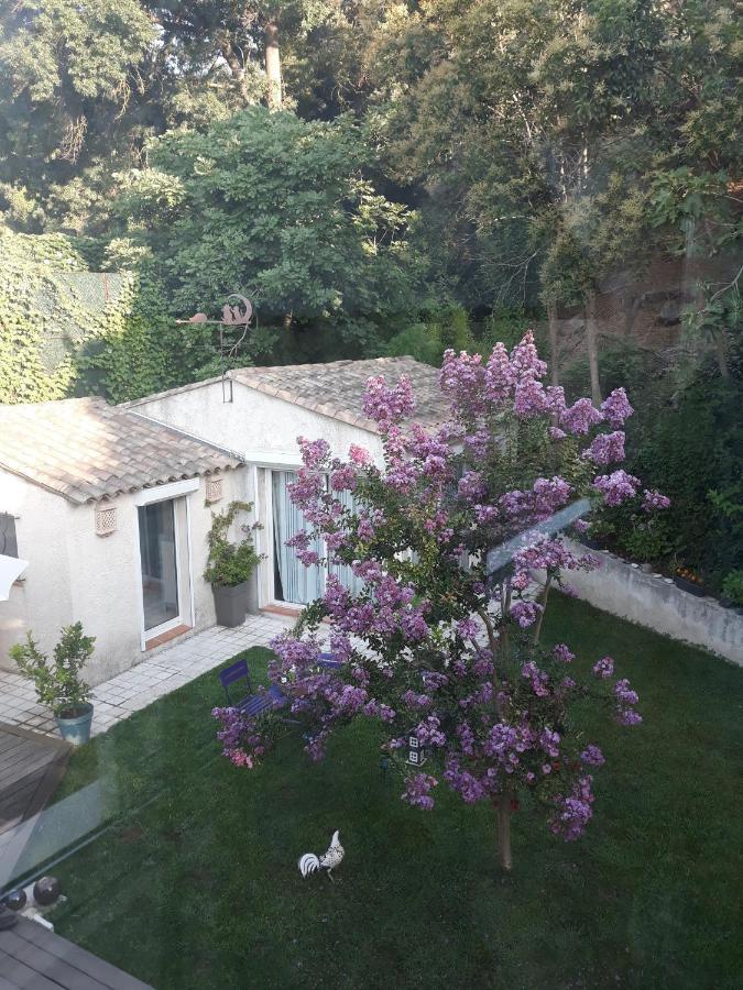 Bed and Breakfast Dans Un Jardin Bb Et Jacuzzi Мандельё-ла-Напуль Экстерьер фото
